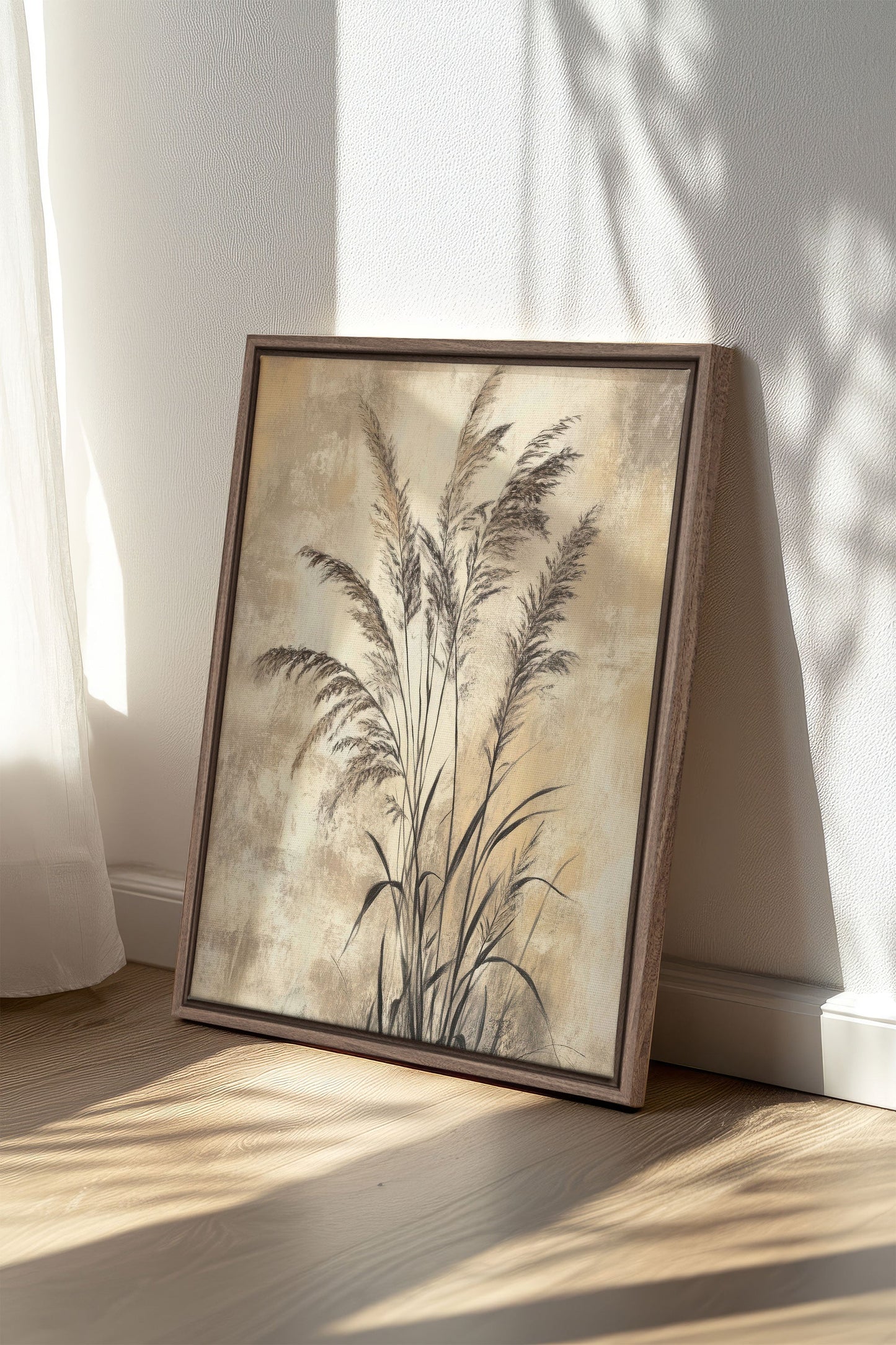 Wilde Brise, Werk auf gespannter Leinwand