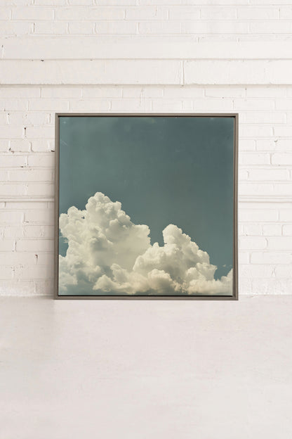 NOSTALGISCHER HIMMEL, Kunstwerk auf gespannter Leinwand