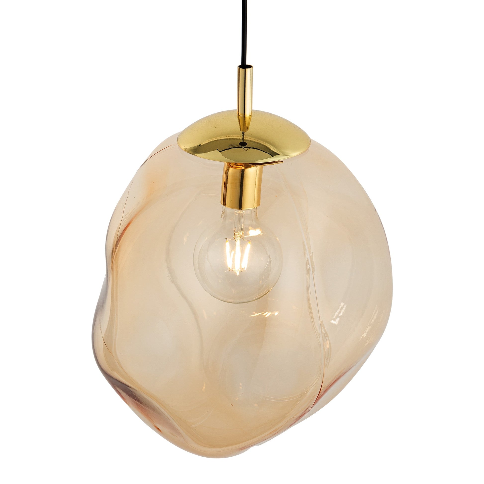SOL Large Glass Pendant Light - AURABAGS SHOP