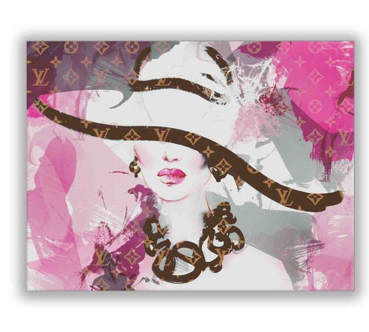 Hi Fashion 48"x 36" Leinwandbild