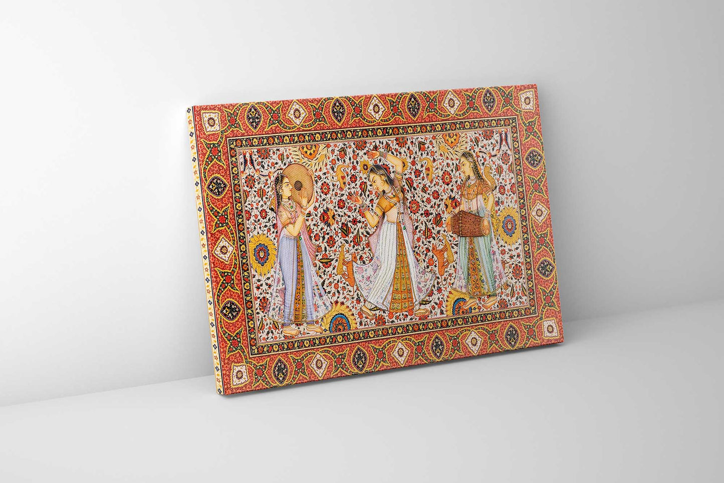 Wandkunst-Rajasthan-Leinwanddruck-Klassisches Kunstwerk