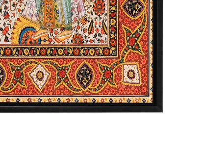 Wandkunst-Rajasthan-Leinwanddruck-Klassisches Kunstwerk