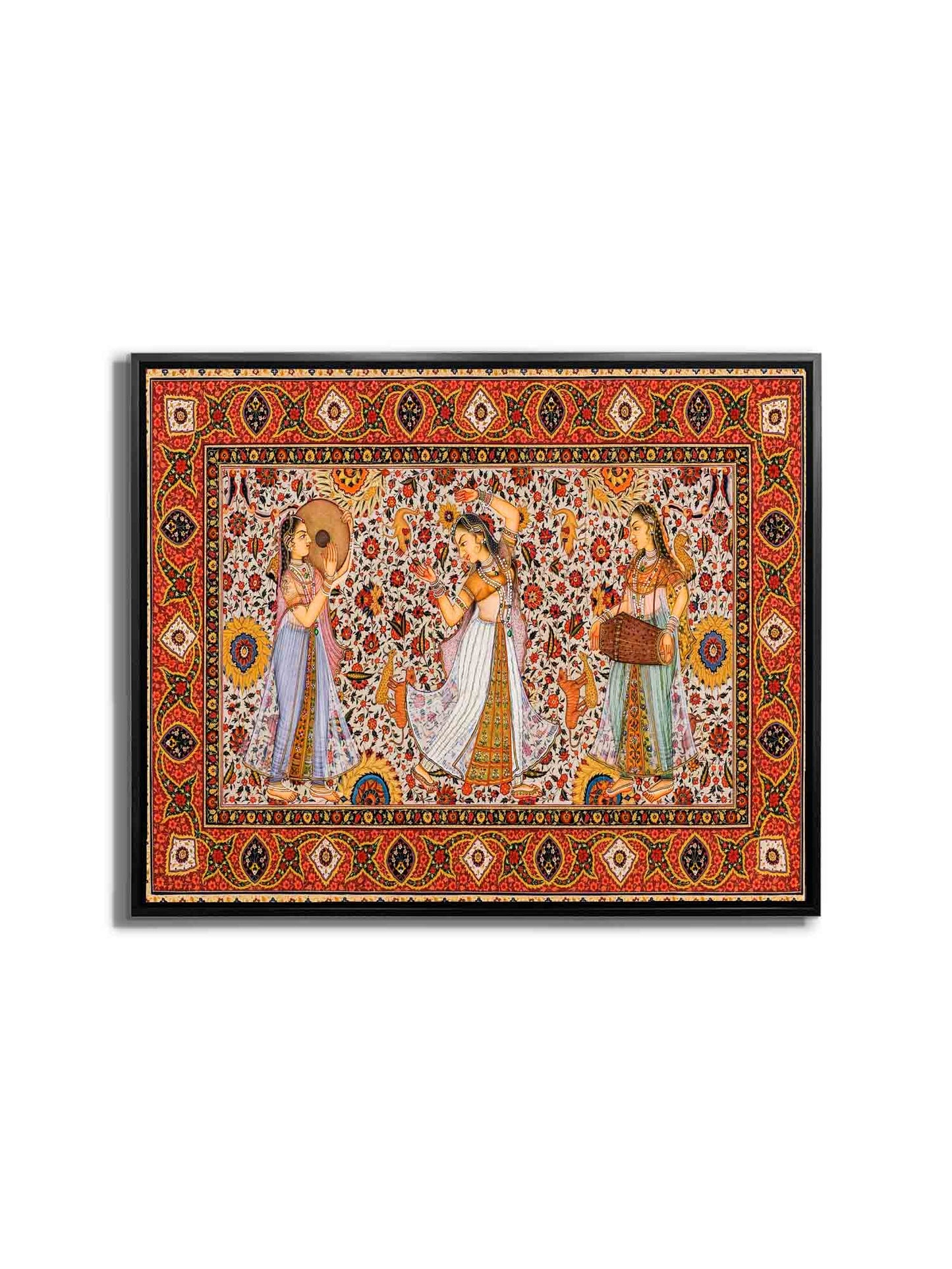 Wandkunst-Rajasthan-Leinwanddruck-Klassisches Kunstwerk