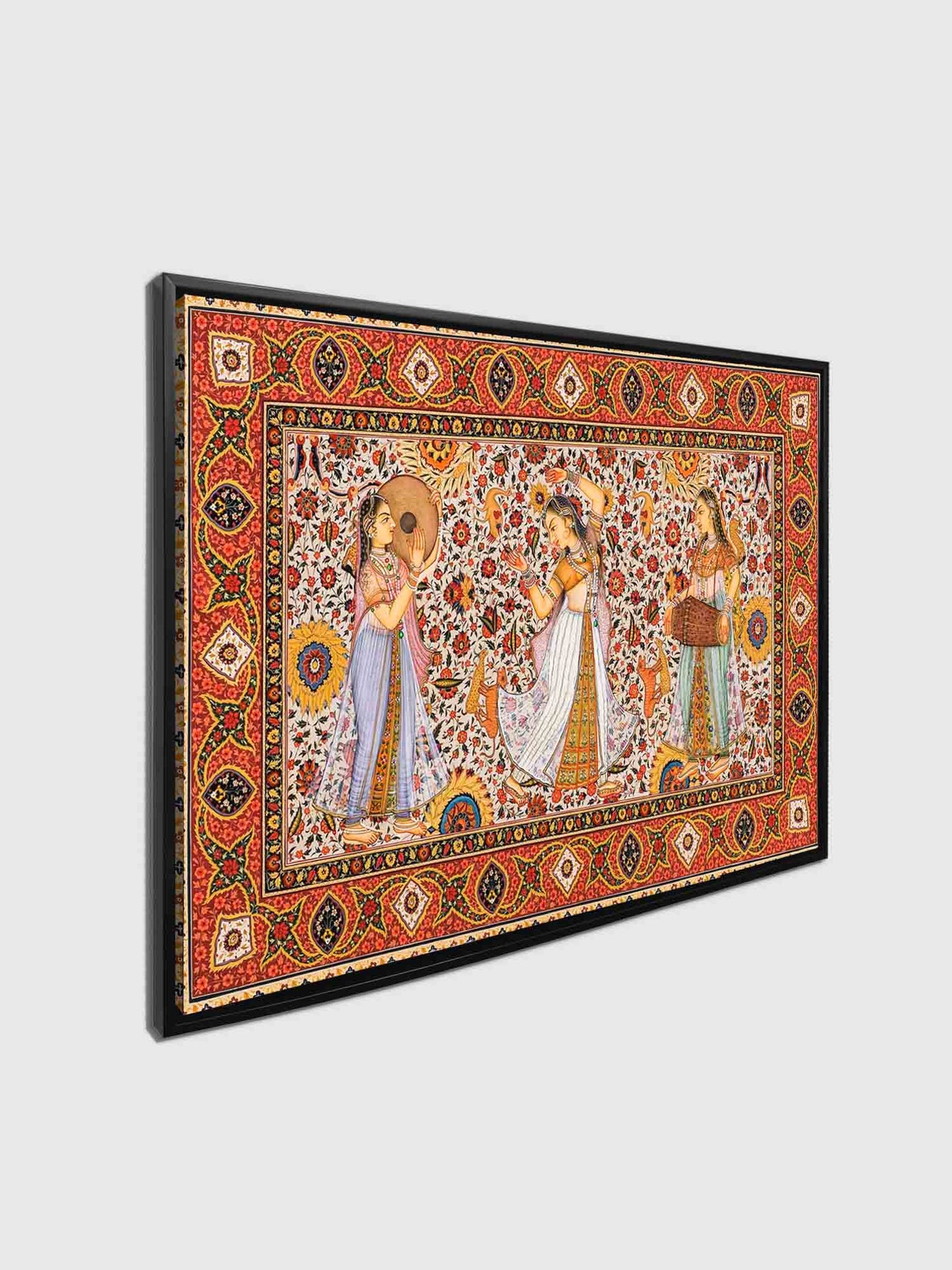 Wandkunst-Rajasthan-Leinwanddruck-Klassisches Kunstwerk