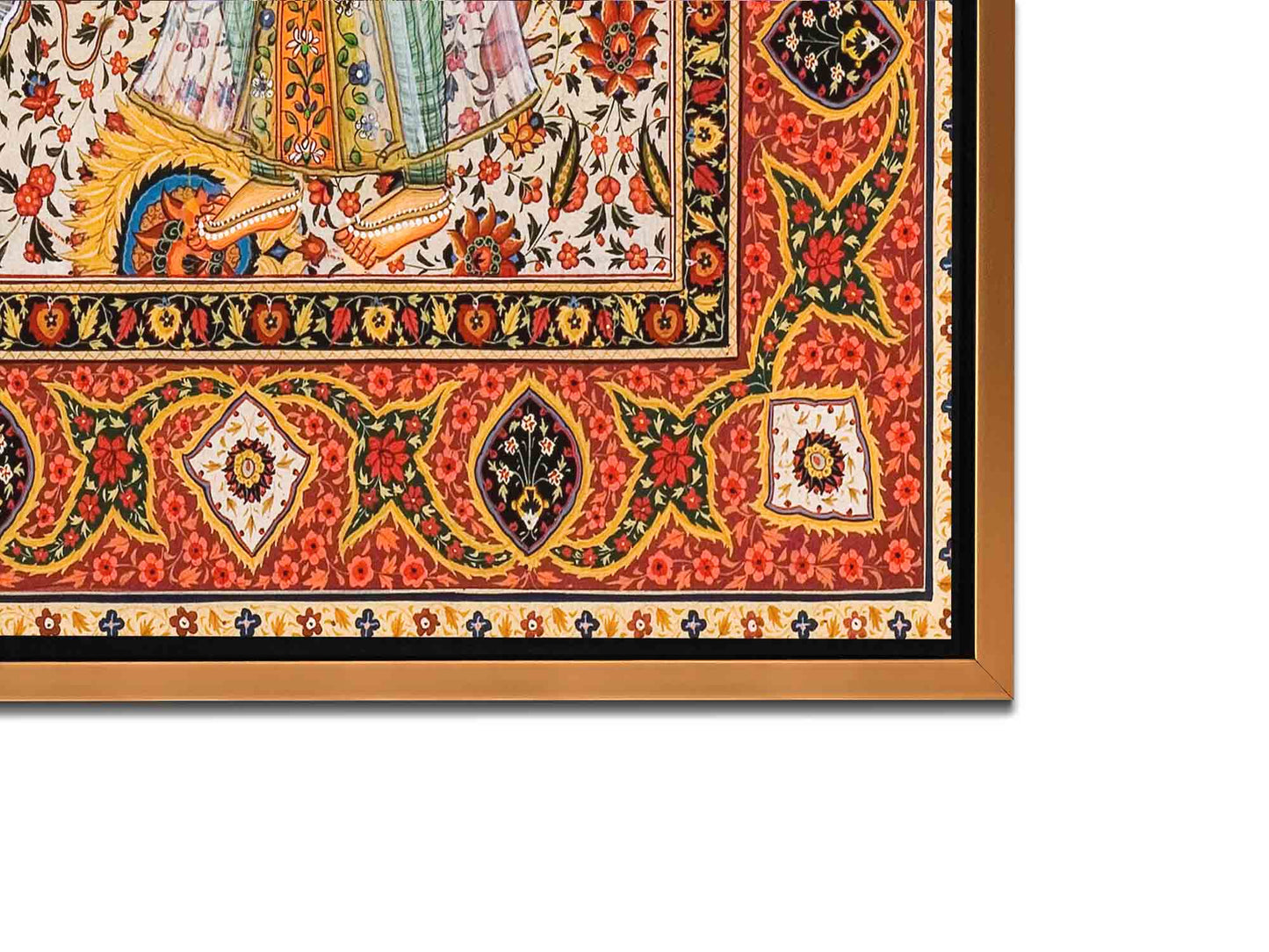 Wandkunst-Rajasthan-Leinwanddruck-Klassisches Kunstwerk