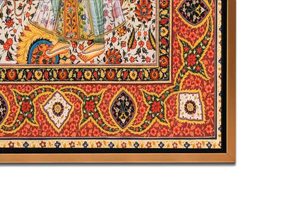 Wandkunst-Rajasthan-Leinwanddruck-Klassisches Kunstwerk