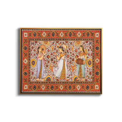 Wandkunst-Rajasthan-Leinwanddruck-Klassisches Kunstwerk