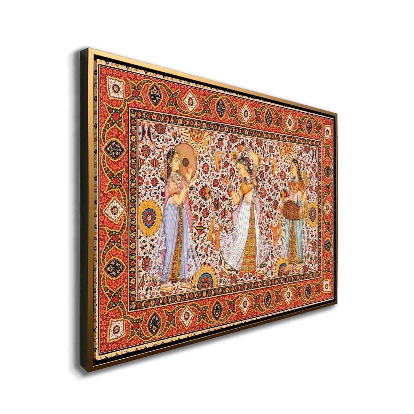 Wandkunst-Rajasthan-Leinwanddruck-Klassisches Kunstwerk