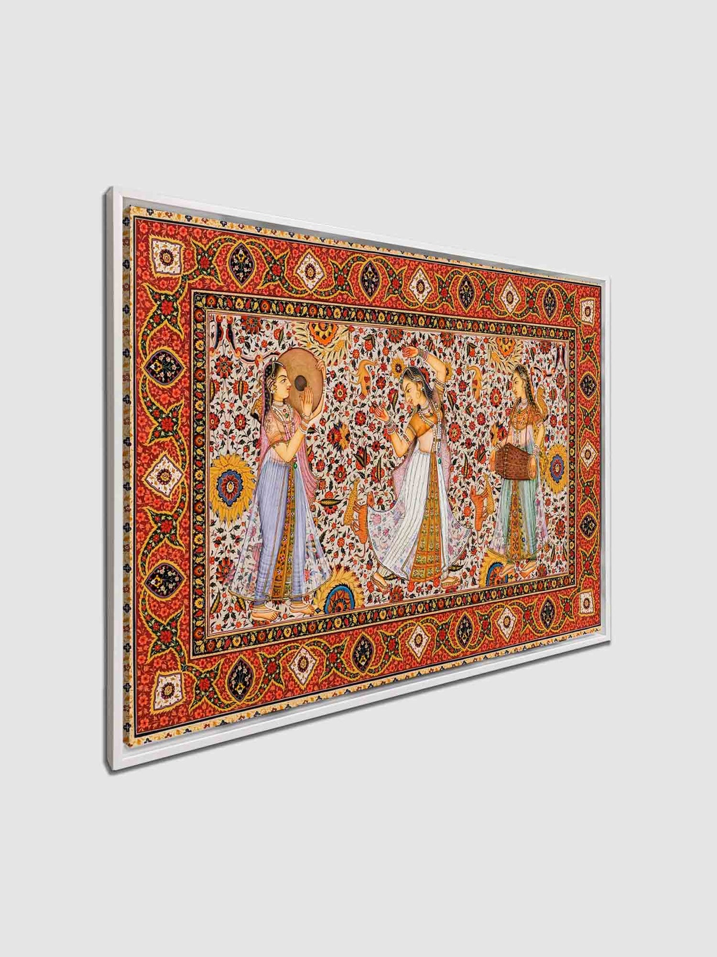 Wandkunst-Rajasthan-Leinwanddruck-Klassisches Kunstwerk