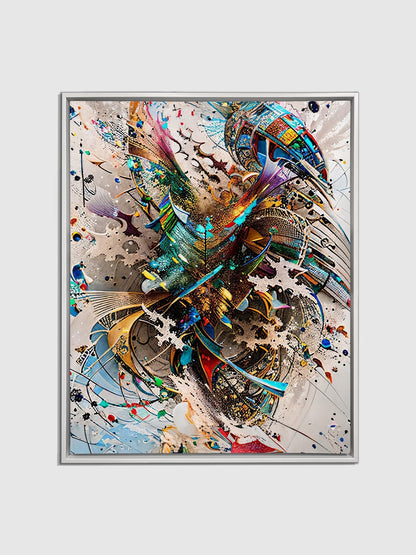 Wandbilder-Abstrakt 1-Leinwanddruck-Kunstwerk