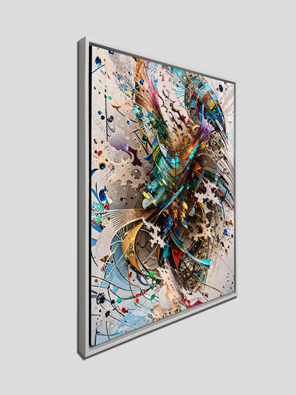 Wandbilder-Abstrakt 1-Leinwanddruck-Kunstwerk