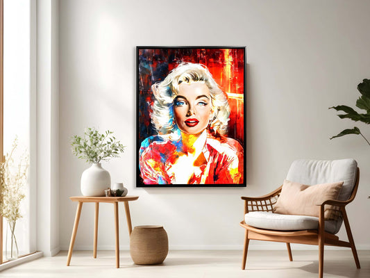 Wandbild „Fesselnde Marilyn Monroe“ 91 cm x 122 cm