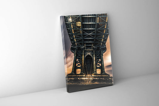 Wandbild Brückensymmetrie