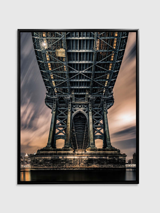 Wandbild Brückensymmetrie