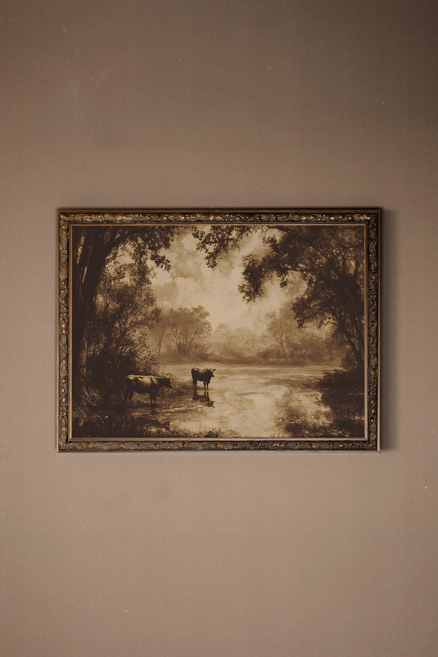 RIVIÈRE D'ANTAN, VINTAGE-BRONZERAHMEN