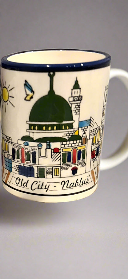 Coffee & Tea Mug Handmade Ceramic in Palestine Mug