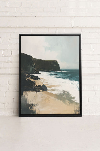 MAJESTIC CLIFFS, Mischtechnik auf Leinwand