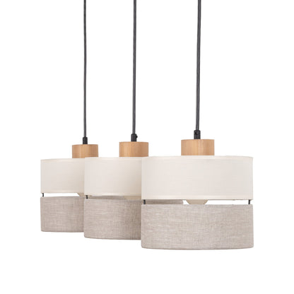 Eco Scandinavian 3-Light Pendant for Kitchen Island & Dining Table - AURABAGS SHOP