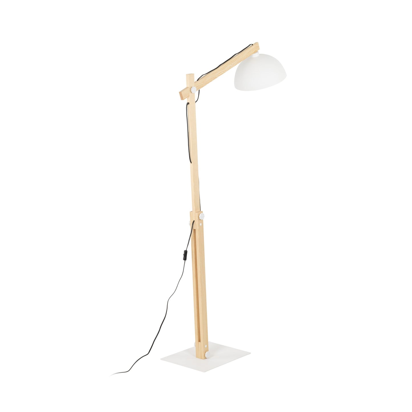 OSLO White Scandinavian Floor Lamp  (Clearance) - AURABAGS SHOP
