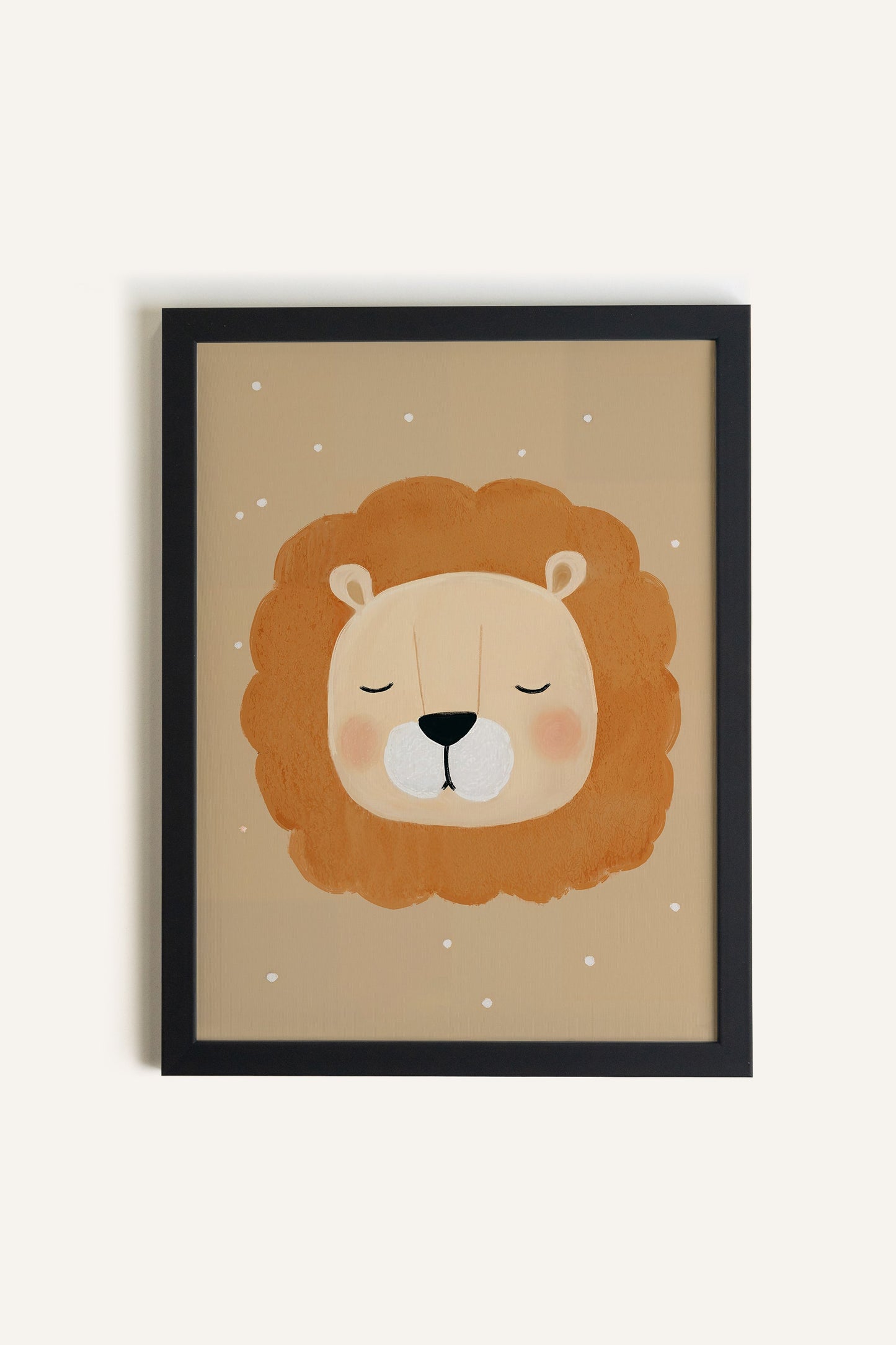 Lion de Rêve, Gerahmte Leinwand