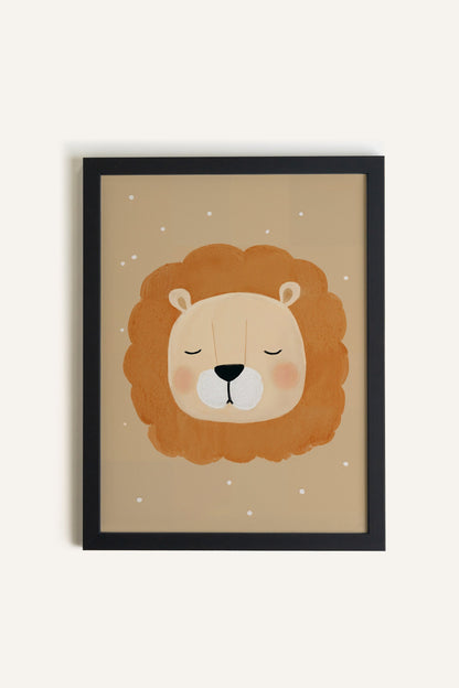 Lion de Rêve, Gerahmte Leinwand
