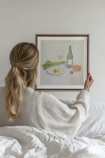 PALETTE GOURMANDE, Kunstwerk auf gespannter Leinwand