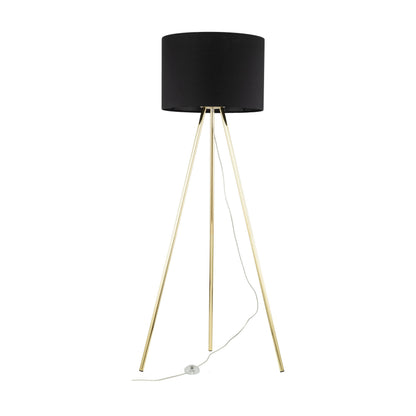 UMBERTO Black Modern  Floor Lamp  (Clearance) - AURABAGS SHOP