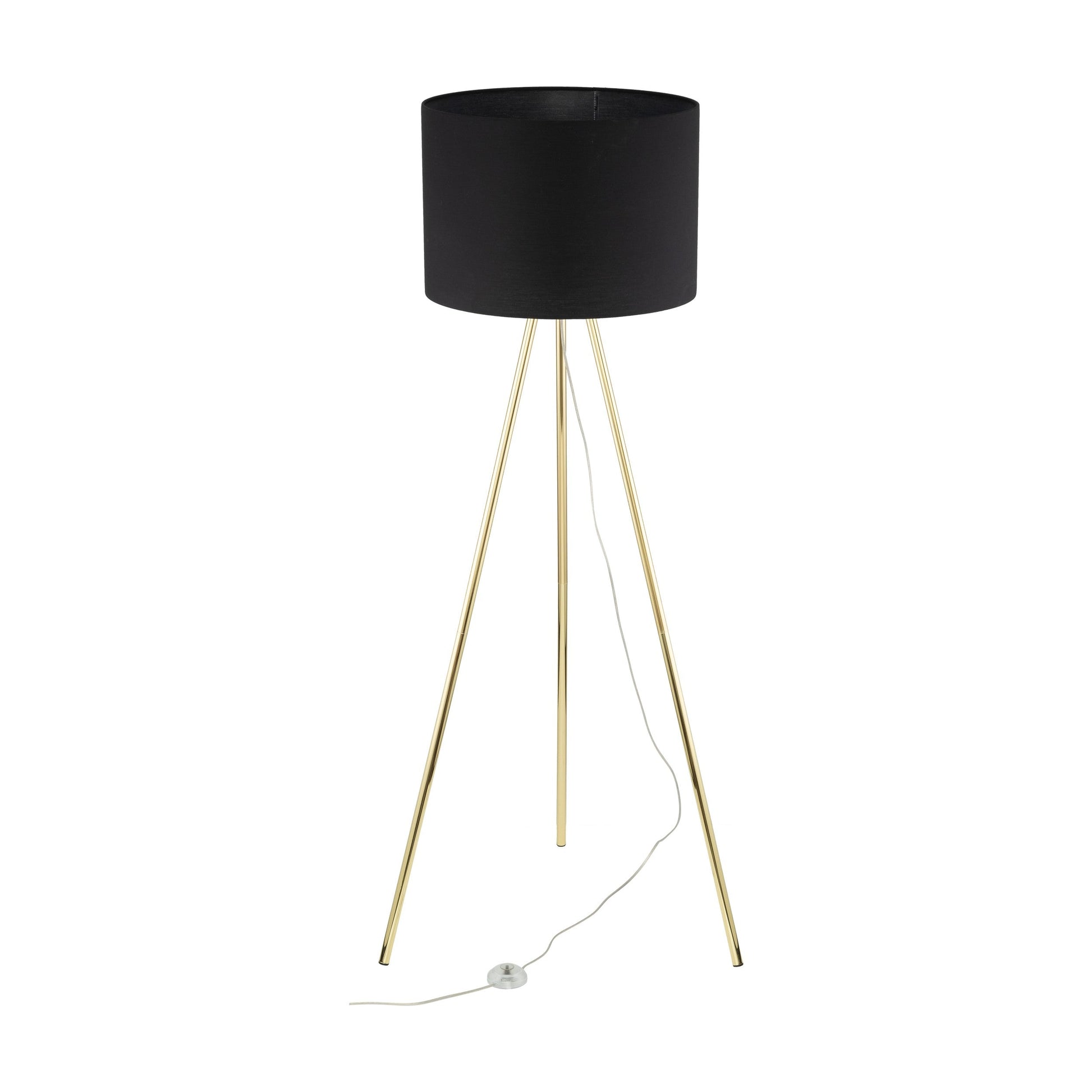 UMBERTO Black Modern  Floor Lamp  (Clearance) - AURABAGS SHOP