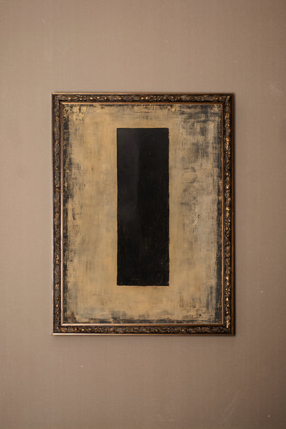 Das Wesen von Schwarz, Bronze-Vintage-Rahmen