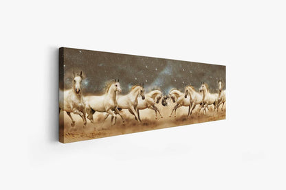 Genesis eines Einhorns Fein-Pferd Leinwand-Wildtierkunst-RGB Lack