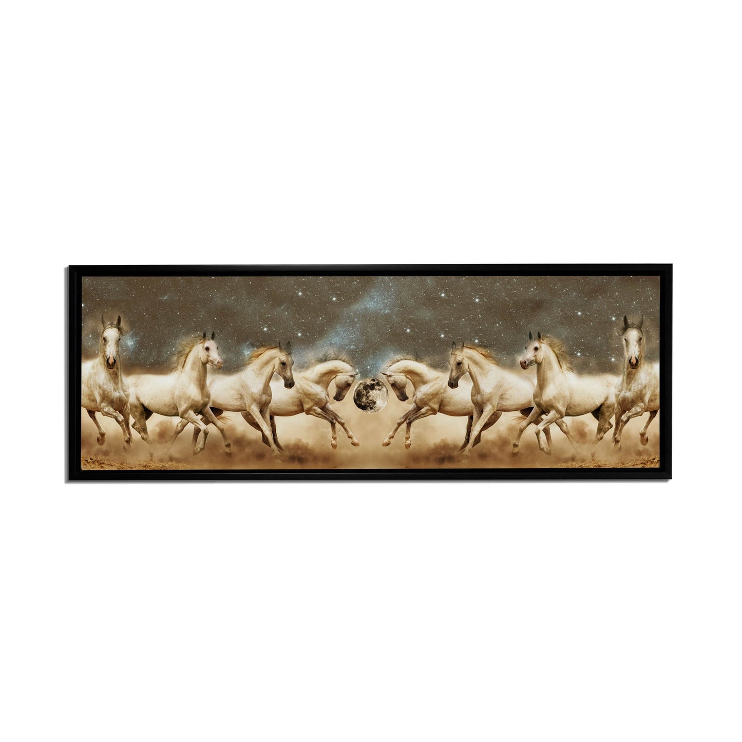 Genesis eines Einhorns Fein-Pferd Leinwand-Wildtierkunst-RGB Lack