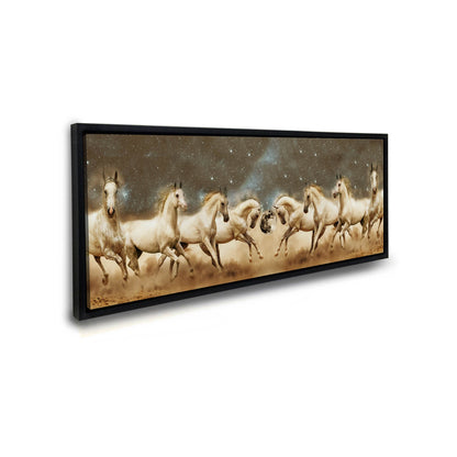 Genesis eines Einhorns Fein-Pferd Leinwand-Wildtierkunst-RGB Lack