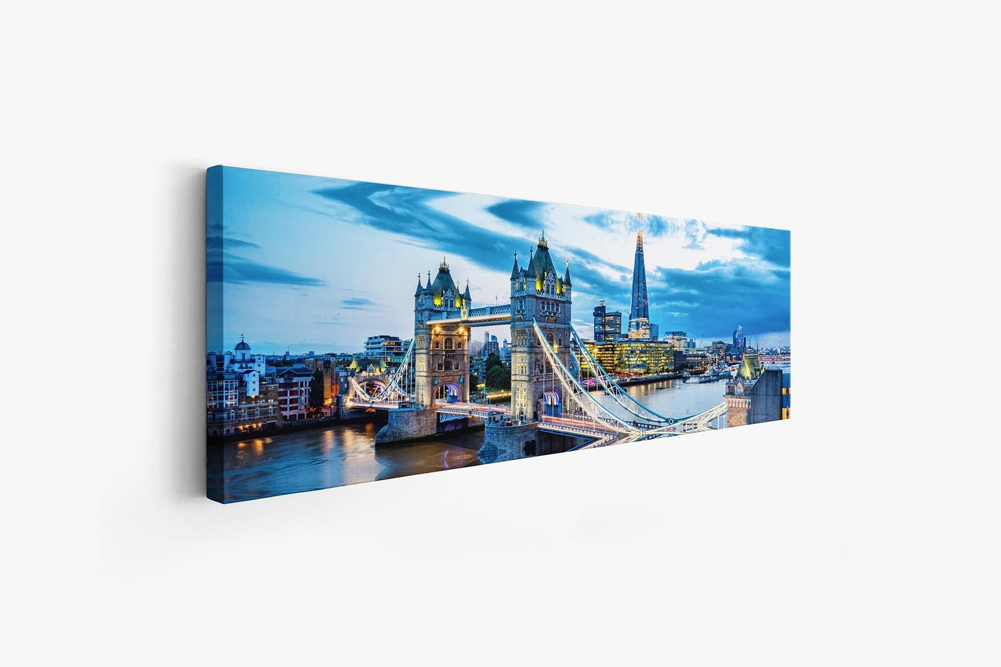 Wandbild-London Skyline auf Leinwand-Gedrucktes Kunstwerk