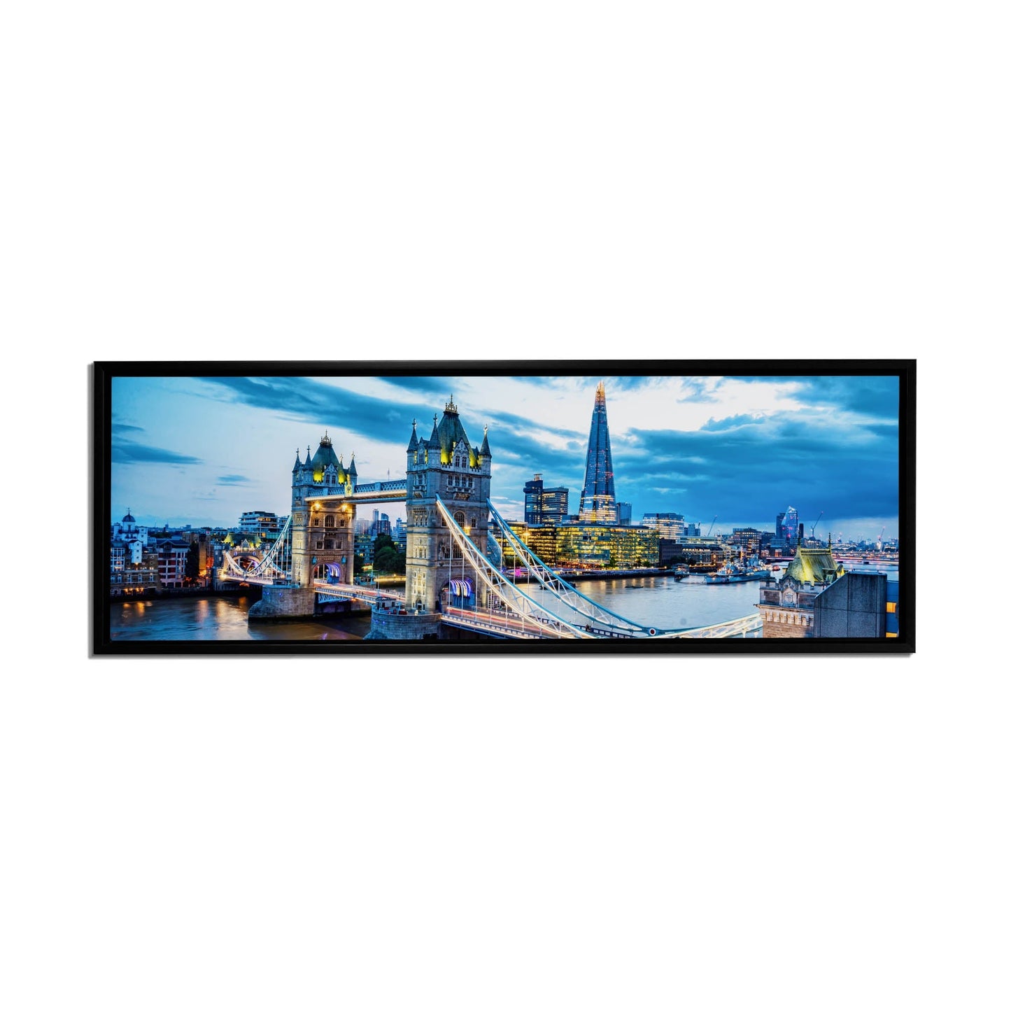 Wandbild-London Skyline auf Leinwand-Gedrucktes Kunstwerk