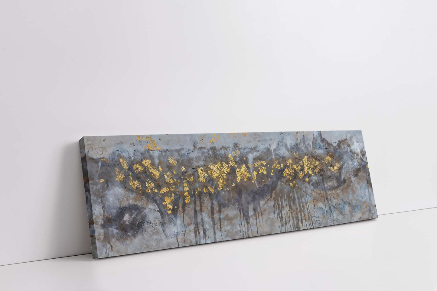 Wandbild - Abstrakte Bäume Leinwand - Kunstwerk