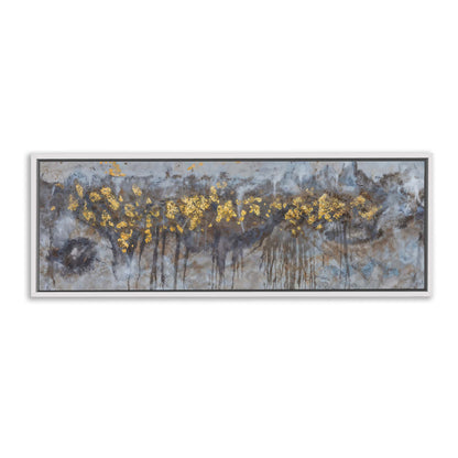 Wandbild - Abstrakte Bäume Leinwand - Kunstwerk