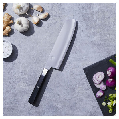MIYABI 4000 FC 6.5-Inch Nakiri Knife – Black Handle