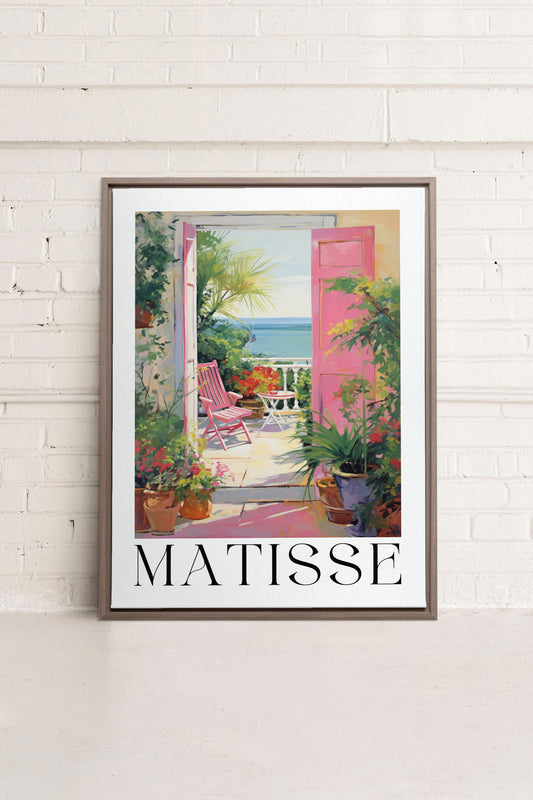 MATISSE, Werk auf gespannter Leinwand