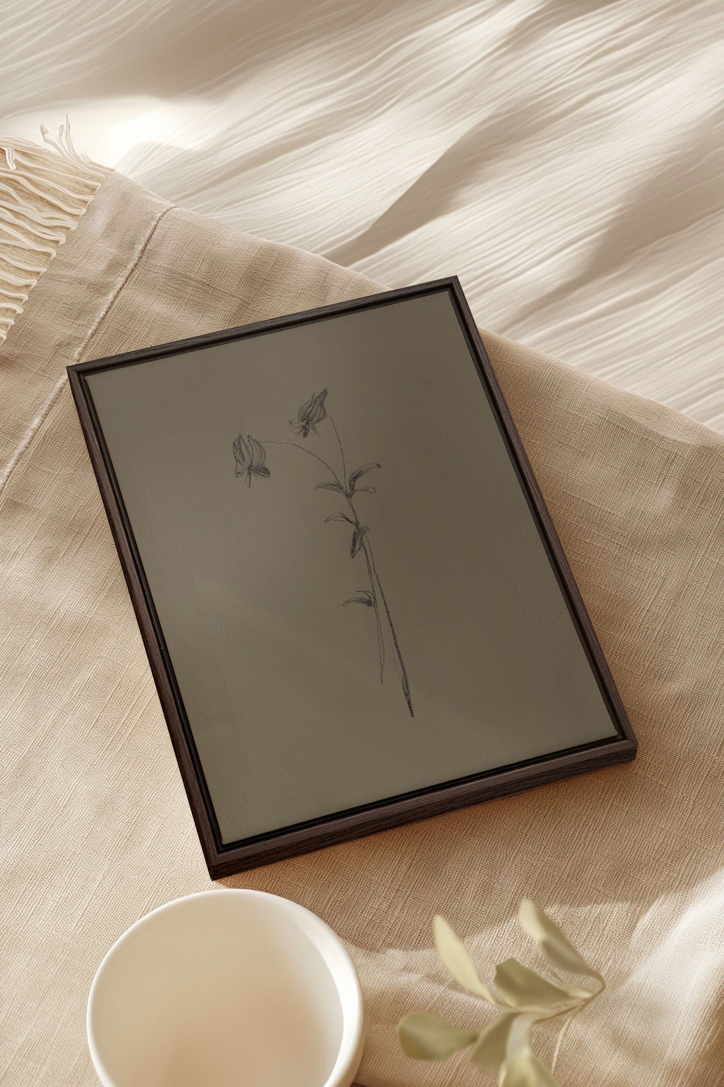 BOUTON SAUVAGE, Werk auf gespannter Leinwand
