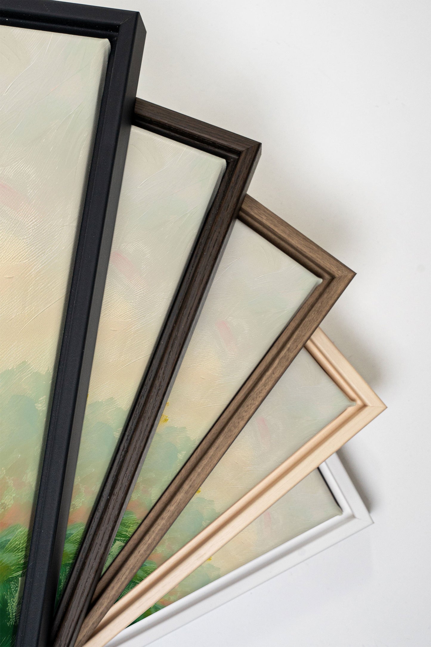 DYNAMISCHES BLÜHEN, Kunstwerk auf gespannter Leinwand
