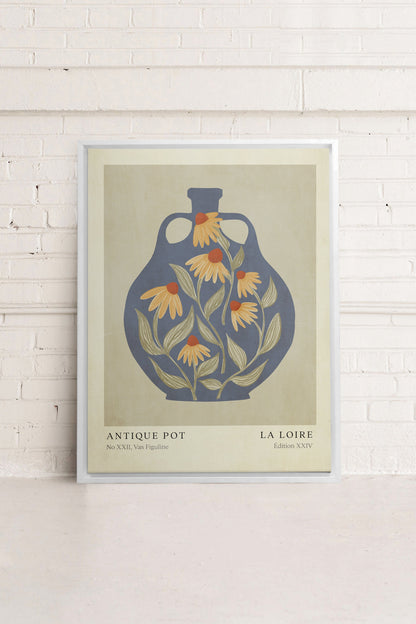 DIE LOIRE, Werk auf gespannter Leinwand