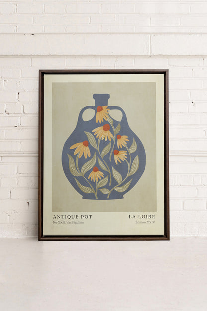 DIE LOIRE, Werk auf gespannter Leinwand