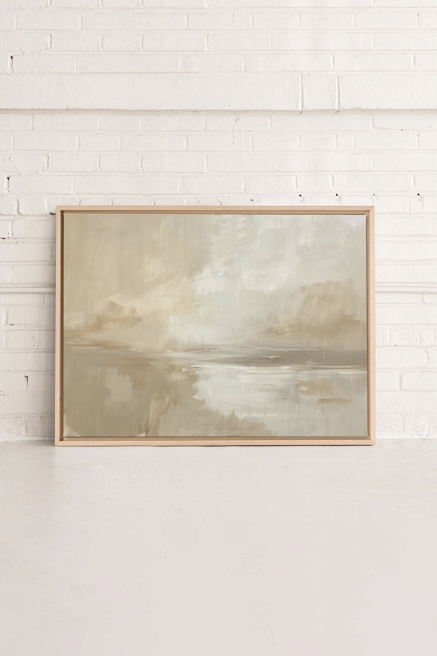 FRIEDLICHE STROKES, Werk auf gespannter Leinwand