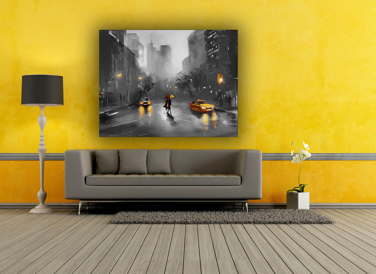 Wanddeko-Fine Art New York- Leinwandbild