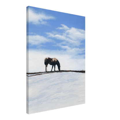 WAITING FOR SPRING Canvas Giclee