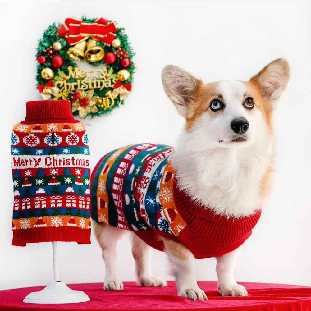 Nicholas Christmas Sweater for Dogs – Festive Holiday Dog Sweater