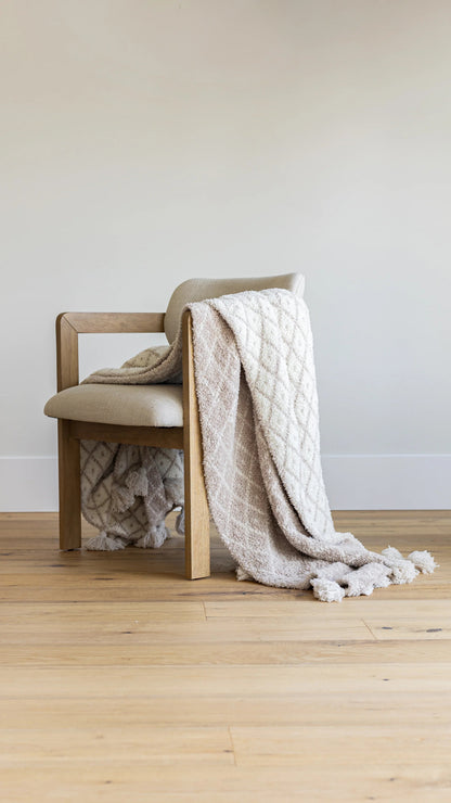 Regentag & Schleierkraut Diamond Point 2.0 mit Quasten Print Extended Throw