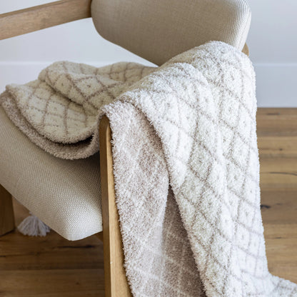 Regentag & Schleierkraut Diamond Point 2.0 mit Quasten Print Extended Throw