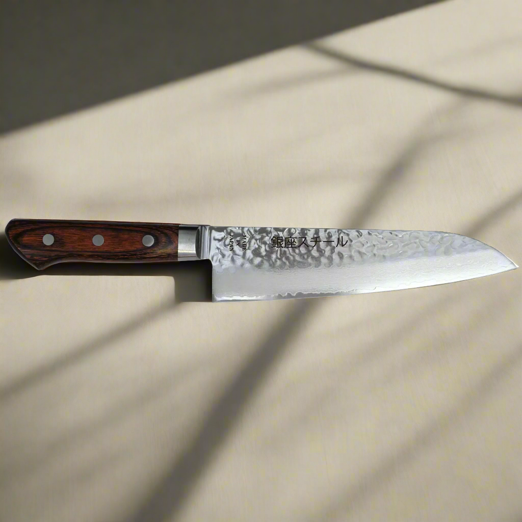 KASUMI 180- Damast VG10 Santoku Messer 180mm-MB