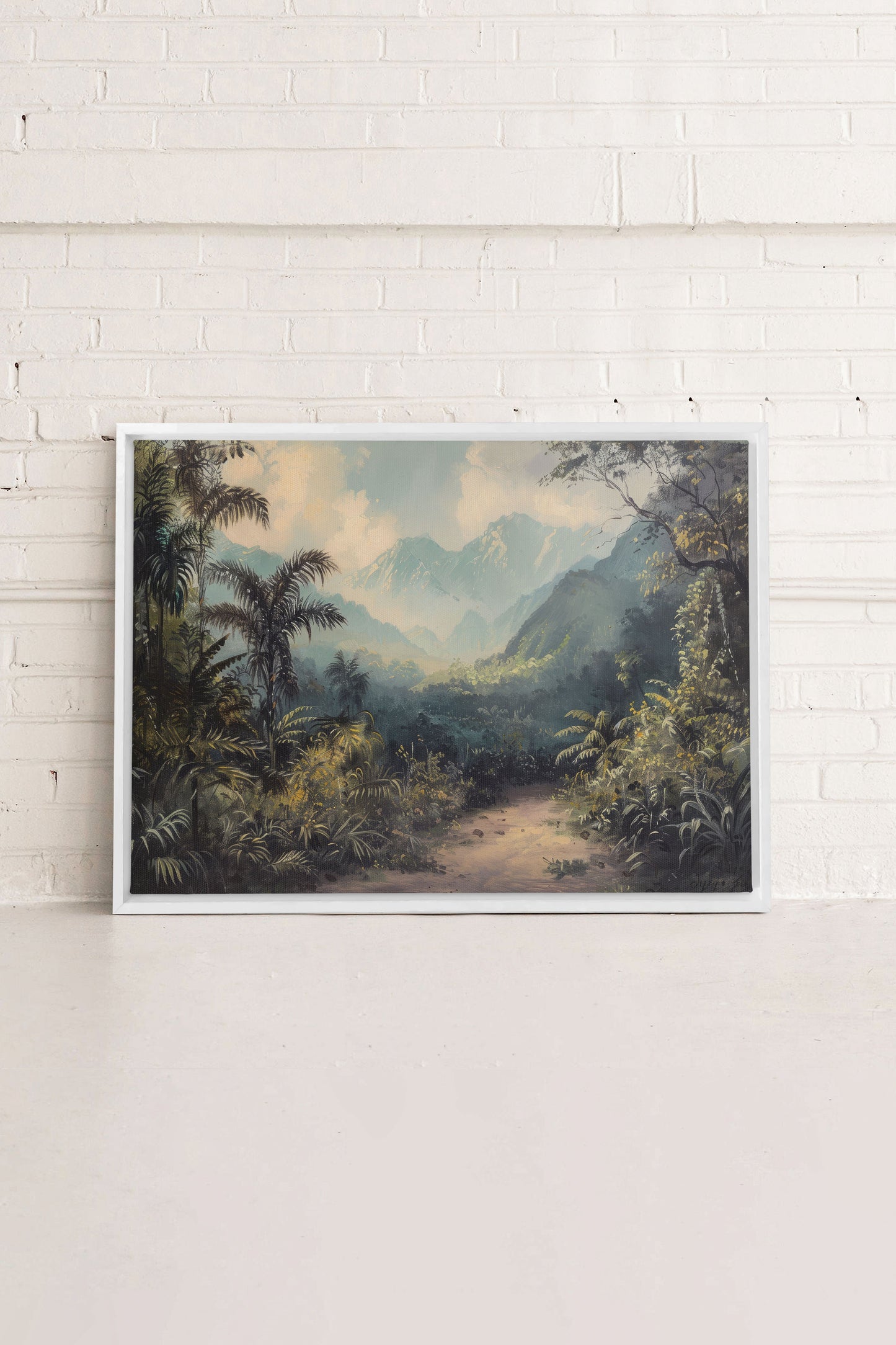 GOLDEN REALM, Leinwandbild